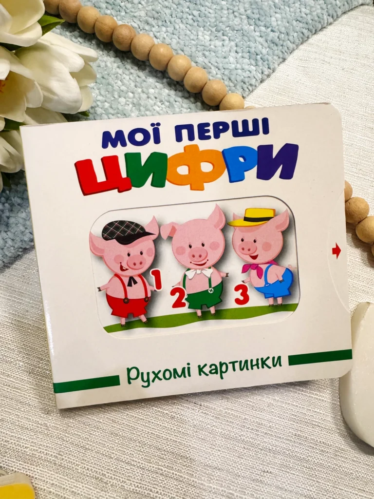 Мої перші цифри Рухомі картинки — обкладинка книги