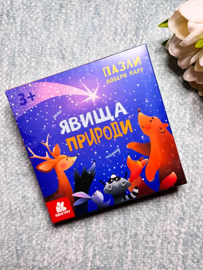 Пазли. Добери пару. Явища природи — обкладинка книги