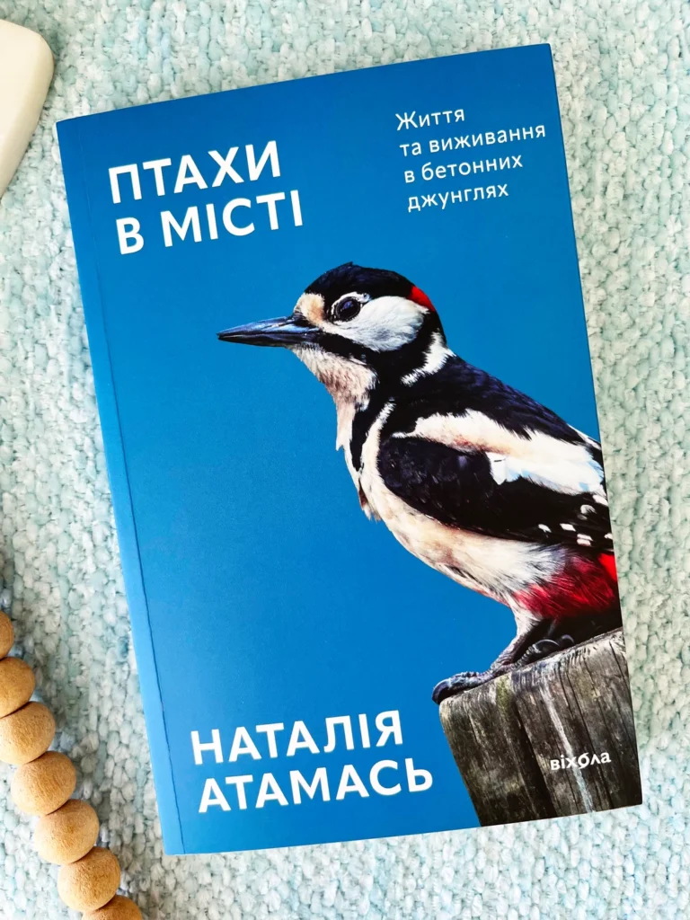 Птахи в місті. Життя та виживання в бетонних джунглях — Наталія Атамась — обкладинка книги