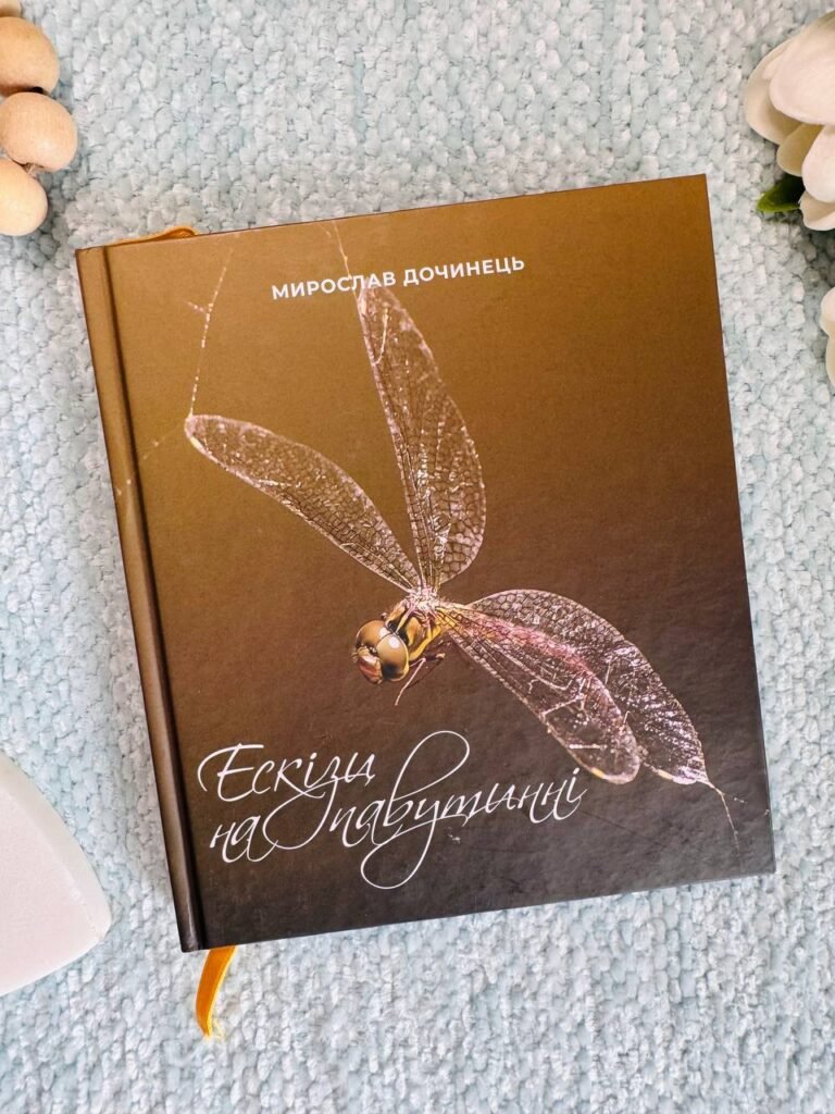 Ескізи на павутинні — Мирослав Дочинець — обкладинка книги