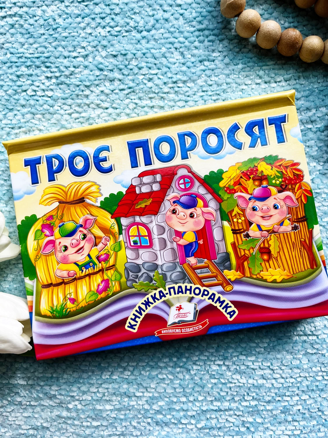 Троє поросят — Наталія Томашевська — обкладинка книги