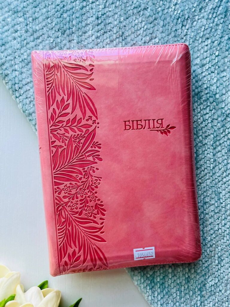 Біблія № 1056652 замок шкірзам — обкладинка книги
