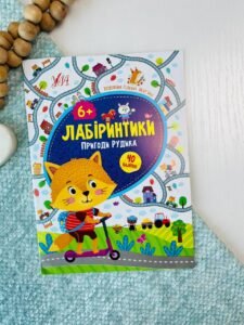 Лабіринтики Пригоди Рудика 6+ 40 наліпок