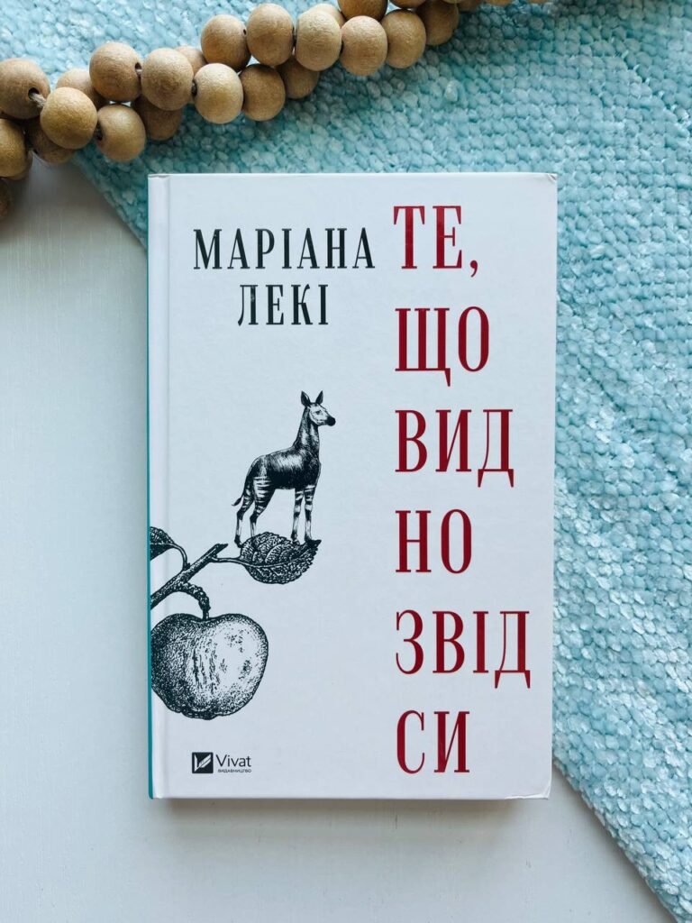 Те, що видно звідси — Маріана Лекі — обкладинка книги
