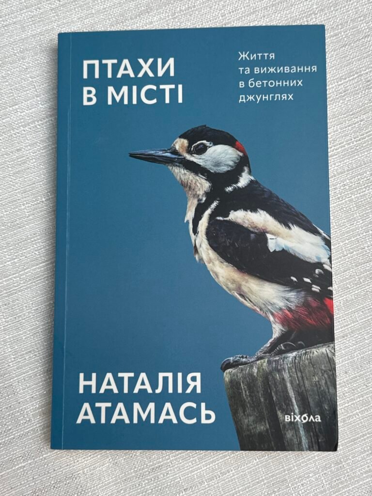 Птахи в місті Життя та виживання в бетонних джунглях Наталія Атамась — обкладинка книги