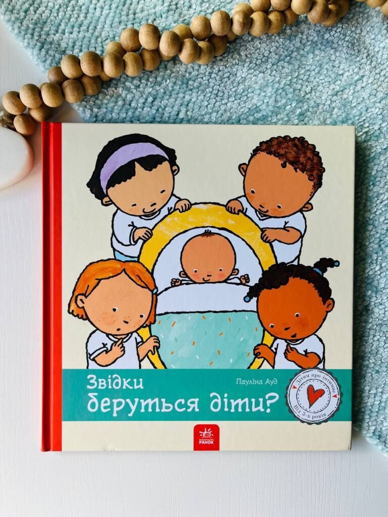 Дітям про інтимне : Звідки беруться діти? – Пауліна Ауд — обкладинка книги