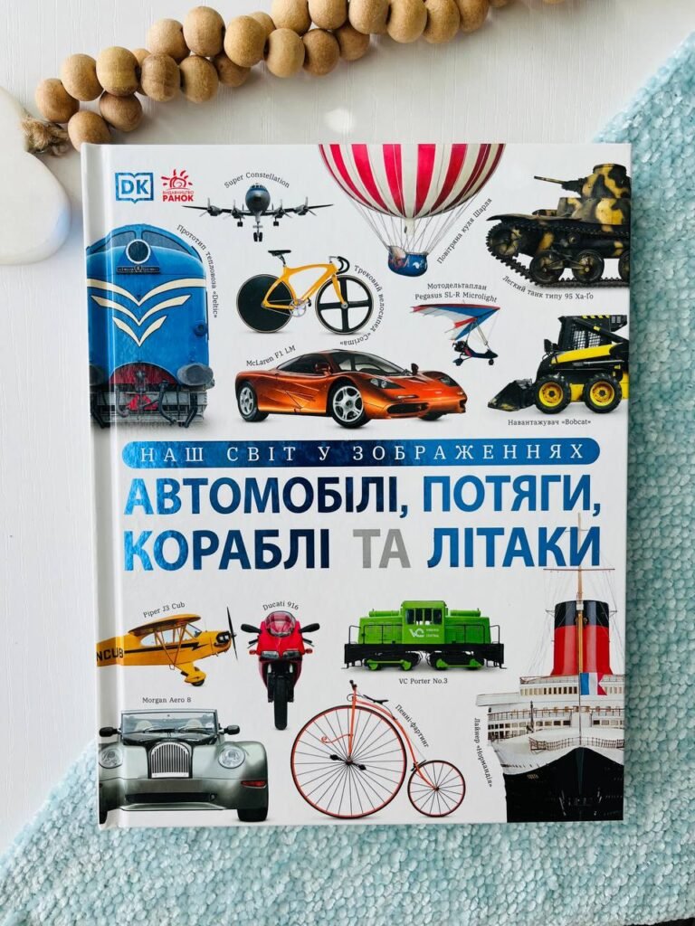 Автомобілі, потяги, кораблі та літаки Енциклопедія Наш світ у зображеннях – Клайв Гіффорд — обкладинка книги