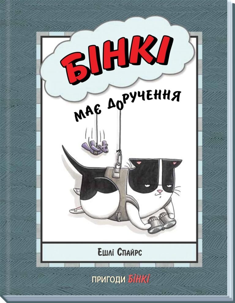 Бінкі має доручення – Ешлі Спайрс – Агент Бінкі та інші – Ранок — обкладинка книги