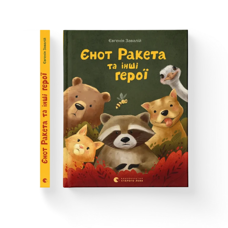 Єнот Ракета та інші герої – Завалій Євгенія — обкладинка книги