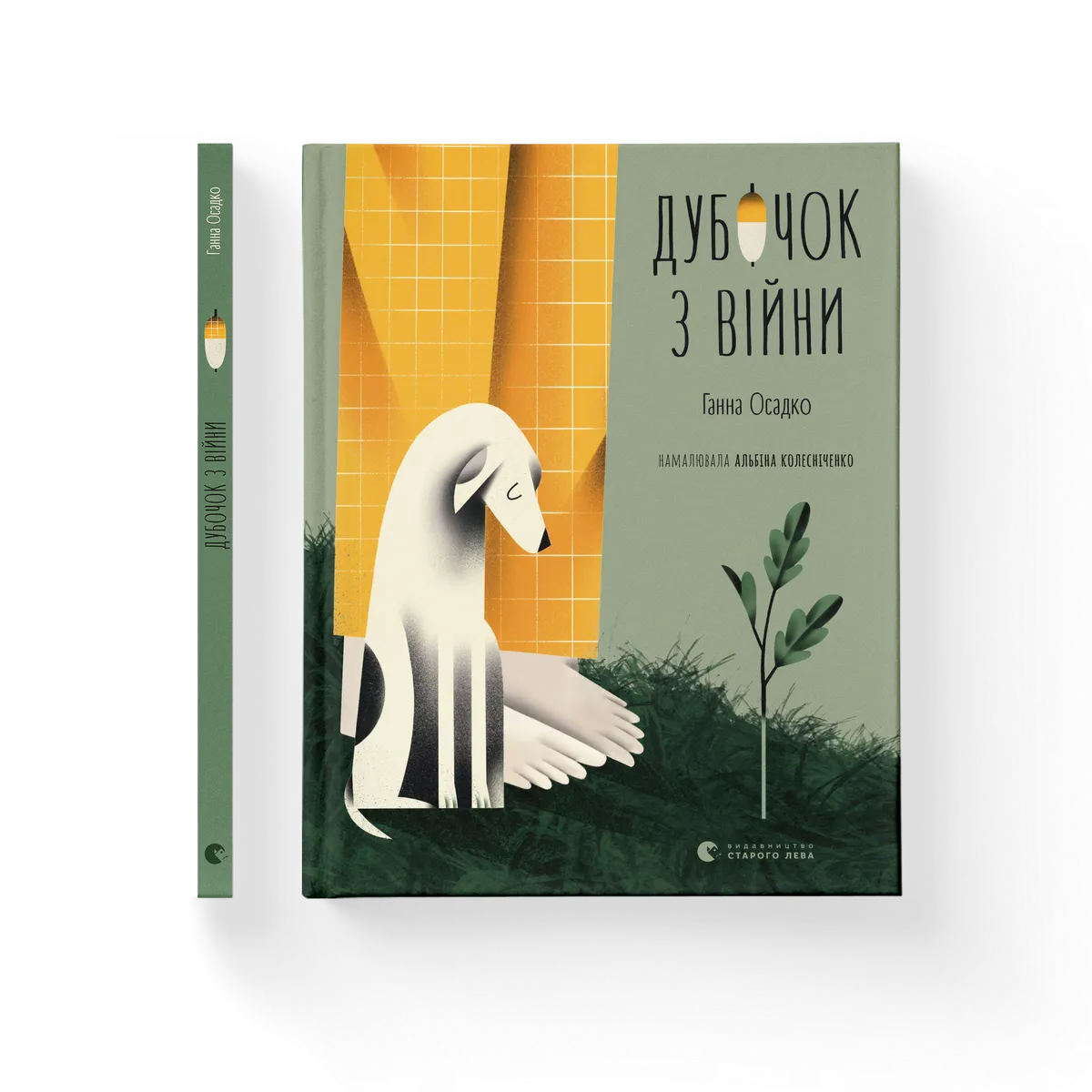 Дубочок з війни – Ганна Осадко — обкладинка книги