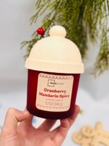 Свічка Червона Cranberry Mandarin Spice