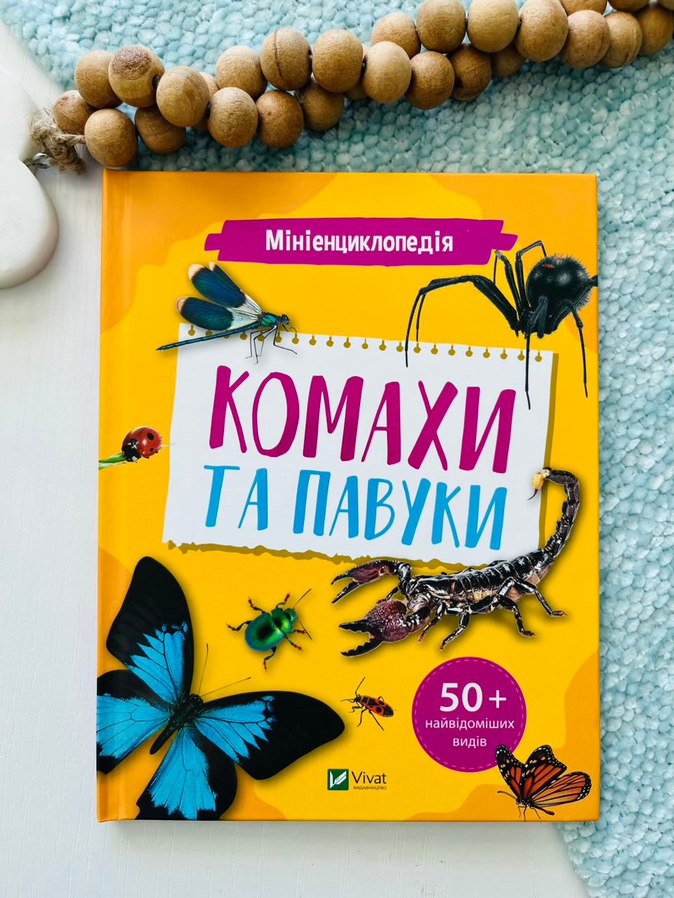 Мініенциклопедія. Комахи та павуки – — обкладинка книги