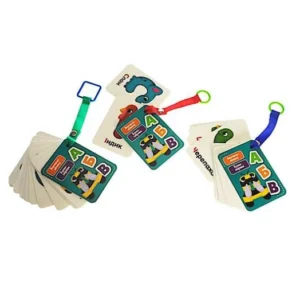 Гра настільна Картки на ремені. Букви-тварини - Vladi Toys