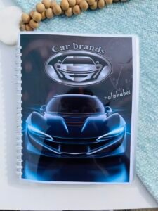 Car brands + alphabet - Юлія Дутчак - Fantasy land busy books