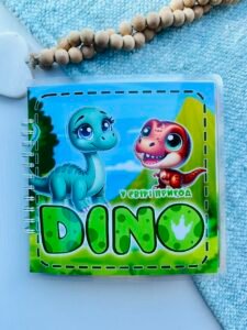 Dinno У світі пригод Книга на липучках - Юлія Дутчак - Fantasy land busy books