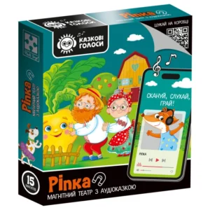 Гра розвиваюча магнітний театр з аудіоказкою Казкові голоси "Ріпка" - Vladi Toys