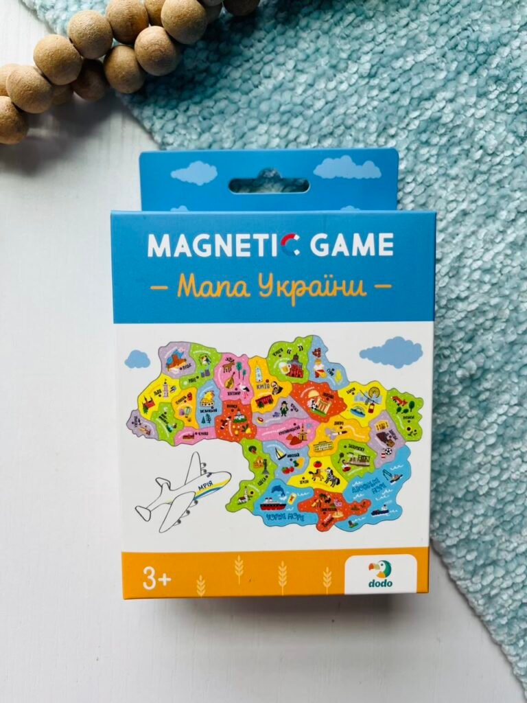 Пазл Магнітна мапа України 19×28 – Vladi Toys — обкладинка книги