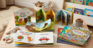 Картонні книги для найменших