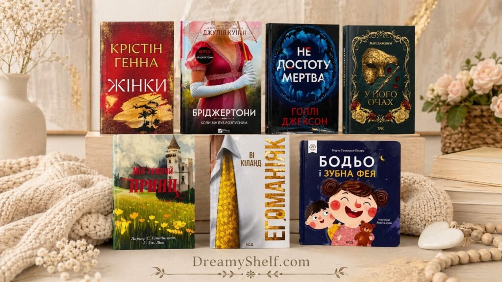 Українські книги DreamyShelf у США