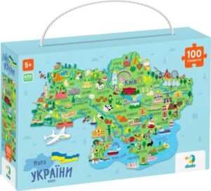 Пазл Мапа України - колектив авторів - DoDo