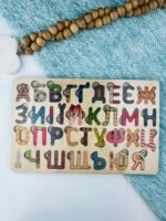 Дерев'яний пазл Абетка українська кольорова - колектив авторів - Ukrainian Puzzles
