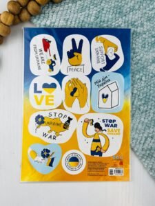 Стікери MADE IN UKRAINE. Україна — мій дім - ВГ Кенгуру - Кенгуру