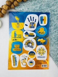 Стікери MADE IN UKRAINE. I am Ukrainian - ВГ Кенгуру - Кенгуру