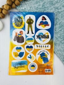 Стікери MADE IN UKRAINE. Все буде Україна - ВГ Кенгуру - Кенгуру
