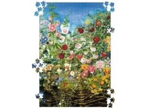Пазл Квіти за тином. Катерина Білокур - колектив авторів - Ukrainian Puzzles